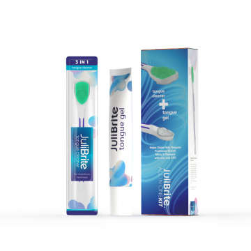 JuliBrite®️ Tongue Cleaning Kit