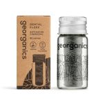 Georganics Naturlig Tandtråd Trækul (50 M)