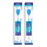 JuliBrite Tongue Cleaner 2-Pack (Blue)